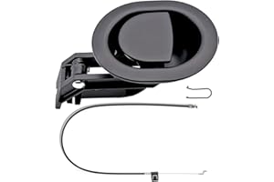 ttmagic Universal Heavy-Duty Metal Sofa Chair Recliner Release Pull Handle Replacement Parts with Cable, Fits Ashley, Lazy Boy and Most Recliner Sofa Brand, Recliner Handle Size 3" x 3.5"