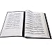 WOGOD Music Sheet File Paper Documents Storage Folder Holder Plastic.A4 Size,40 Pockets (2 Pack Black)