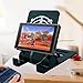 Phone holder Stand for Nintendo Switch Multi-Angle Phone Tablet Video Game Holder Dock for iPhone 8 7 6 Plus 5 5c Accessories iPad Universal for All Other Tablets Phones Black