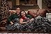 Chanasya Premium Wolf Faux Fur Throw Blanket - Soft, Fuzzy Sherpa & Minky Throw Blanket - for Bed or Couch - 92