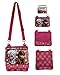 Frozen Elsa Pink Adjustable Strap Messenger Shoulder Cross Purse Bag
