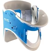 Curaplex Adjustable Extrication Cervical Collar, Radiolucent, CT and MRI Compatible, Automatic Flip-Up Chin, Cannula Hooks, Single-Use, Adult Size (3151-03161)
