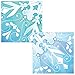 BirthdayExpress Snowflake Winter Wonderland Christmas Party Supplies - Lunch Napkins (20)