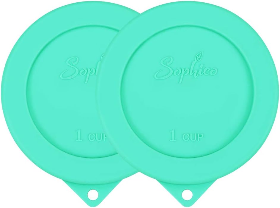 Sophico 1 Cup Round Silicone Storage Cover Lids Replacement