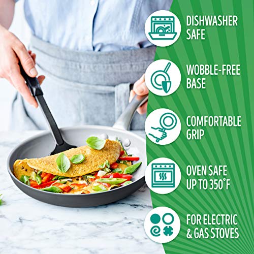 GreenLife Pro Hard Anodized Healthy Ceramic Nonstick, 12 Piece Cookware