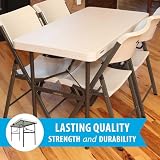 Lifetime 4446 4-Foot Folding Table Commercial 122 cm view 4