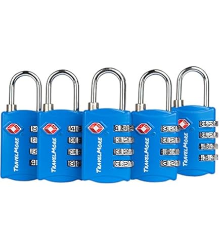 Candado Pequeño Candados TSA Para Maletas CFMOUR Seguridad Con
