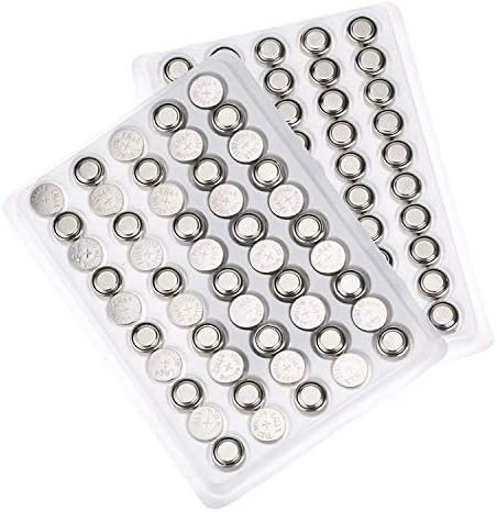 100 Pack LR44 AG13 357 303 SR44 Battery 1.5V Button Coin Cell Batteries