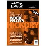Traeger PEL304 Hickory Barbeque Pellets, 20-Pound