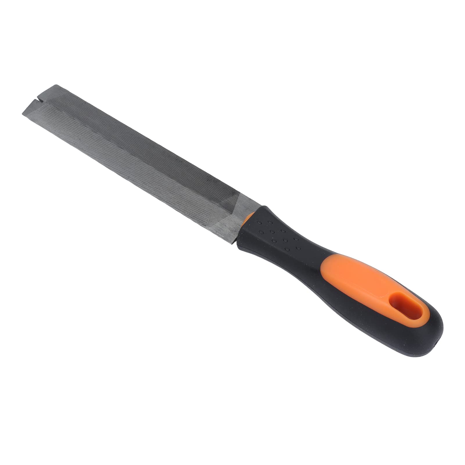 Feather Edge File, T12 Bearing Steel 6in Feather Shaped Taper Files Flat Grinding Comfortable Grip Hard for Woodworking for Metal for Scissors