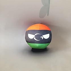 QXXKJDF 7.9-inch 3.9-inch Country Ball Plush