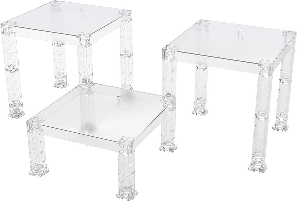 Good Smile The Simple Stand: Build-On Translucent Type (Set of 3)