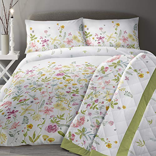 Dreams & Drapes Aimee-Easy Care Duvet Cover Set, Multicolour, King