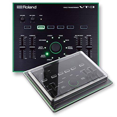 Roland AIRA VT-3 Voice Transformer & Decksaver DSS-PC-VT3 Impact Resistant Polycarbonate Cover - Bundle
