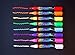 Ala Board Dry Erase Small Tip Chalk Marker Fluorescent 4.5mm (8 Pack)