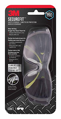 3m sf400c-wv-6-ps secure-fit 400 anti-fog eye protectio…