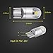 T10 LED Bulbs 1.5W Super Bright 168 501 T10 W5W 194 LED Wedge Light 3030 2SMD Interior Bulbs 12V-24V 6000K For auto car rv Motorcycle (Pack of 10) Xenon White S&D