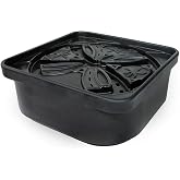 Atlantic Water Gardens FB2400 Fountain Basin, 20 Gal, 24", Black