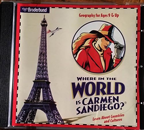 Where In The World Is Carmen Sandiego? PC/MAC - Jewel Case