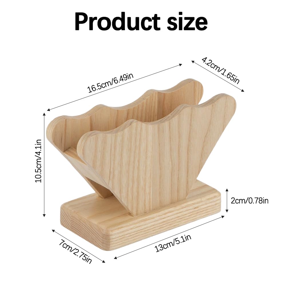 Bldrwer Kaffeefilterhalter, Filtertütenhalter, Kaffefilterhalterung, 1 Stück, Holz-Kaffee-Papier-Kaffeefilter, Universell in Der Küche zu Hause, Filterpapier für Lagerung 2