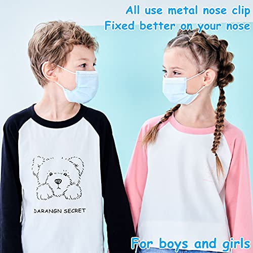 mystcare Kids Individually Wrapped Face Mask 50 Pack Ages 412