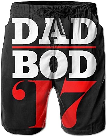 Mens Fashion Quick Dry Beach Short DAD BOD Casual Shorts