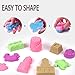 Zuzu Boom Play Sand and Sand Molds Kit, Magic Moon Sand Set, Set Including Play Sand 2pound , 17 Pcs Sand Molds and Sand Tray