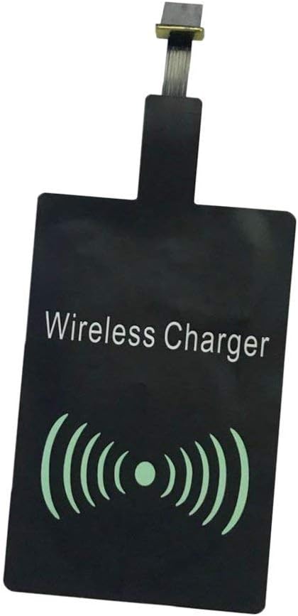 CHANCY - Wireless Charging Receiver Pad OR Chip for Micro USB Charger Dock Module for Samsung Series Android Cell-Phones
