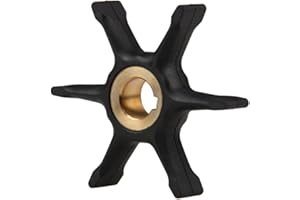 BIG-AUTOPARTS Water Pump Impeller for Johnson & Evinrude 10 hp 15 hp 18 hp 20 hp 25 hp Motor Compatible 47-00586 375638 775518 Mallory Marine 9-45215 Sierra 18-3002 GLM 89650