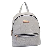 Cinidy Women's New Backpack Travel Handbag School Rucksack Daypack(Gray)