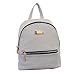 Cinidy Women's New Backpack Travel Handbag School Rucksack Daypack(Gray)