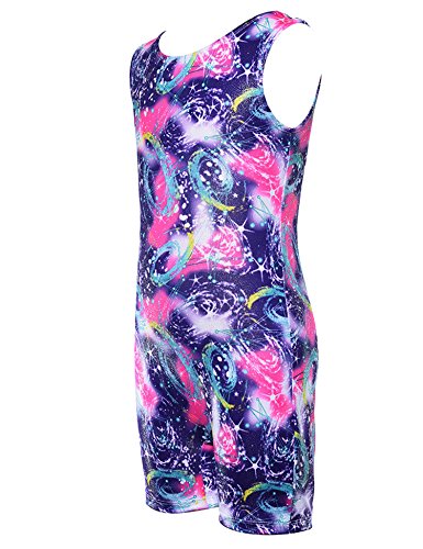 Wah Na Girls Galaxy Gymnastics Leotard For 2T,2Y-4Y,Galaxy - Thumbnail 2