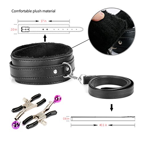 3 Bondage+Piece+Love+Cuffs+Black