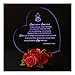 Giftgarden The True Meaning of Love LED Light Heart Decor for Friendship Gifts, Wedding Anniversary Gift