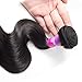 Recool Mink Brazilian Hair Body Wave Bundles with Closure Human Hair Extensions Cheap Bundles of Hair for Sale Natural Color(14 16 18 with 14)