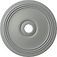 Ekena Millwork CM24DI Diane Ceiling Medallion, 24"OD x 3 5/8"ID x 1 1/4"P (Fits Canopies up to 6 1/4"), Factory Primed