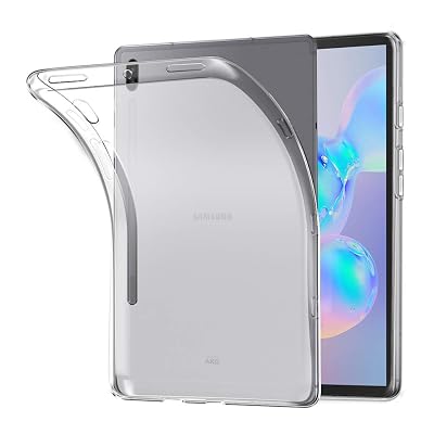 AVIDET for Samsung Galaxy Tab S6 Case, Soft Thin Anti-Scratches Cover Compatible for Samsung Galaxy Tab S6 Transparent White