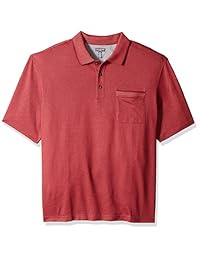 Van Heusen Polo de manga corta para hombre grande y alto