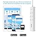Koogeek Smart Power Strip, WiFi Surge Protector with 5ft cord Works with Apple HomeKit, Alexa & Google Assistant, 3 Outlets with 3 USB Charging Ports Individual Control, Timers, no hub required