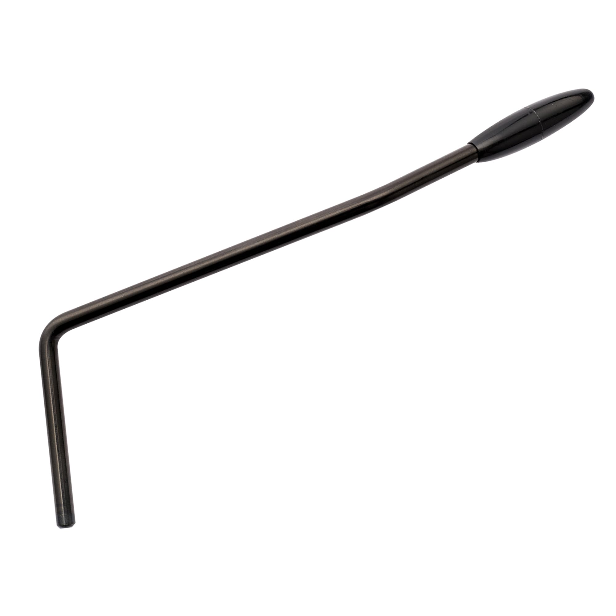 Musiclily Ultra 5mm Push-in Style Stainless Steel Tremolo Arm Whammy Bar for Korea Made Wilkinson Tremolo Bridge, Black with Black Tip