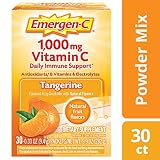 Emergen-C Tangerine, 30 Count, Net Wt : 9.9 Ounce
