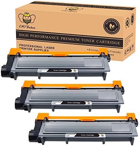 CMYBabee 3PK (Black) High Yield Compatible Toner Cartridges Replacement for Brother TN450 TN420 Used with Brother HL-2270DW HL-2280DW HL-2230 HL-2240 HL-2240D MFC-7860DW MFC-7360N DCP-7065DN