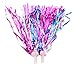 erioctry Childrens Bike Handlebar Streamers/Bicycle Grips Sparkle Retro Pom Pom Tassels/Trike Scooter Handgrip Colorful Ribbons/Baby Carrier Accessories