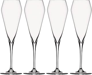 Spiegelau & Nachtmann, 4-teiliges Champagnerglas-Set, Kristallglas, 240 ml, Willsberger Anniversary, 1416175