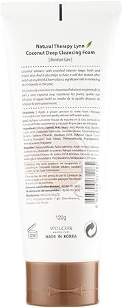 coconut deep cleansing foam