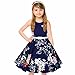 Girls 50s Vintage Swing Rockabilly Retro Sleeveless Party Dress for Occasion