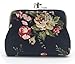 Patty Both Cute Classic Floral Exquisite Buckle Coin Purse (10)