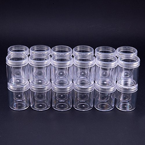 2 BENECREAT+Plastic+Container+Screw+Top+Cosmetics