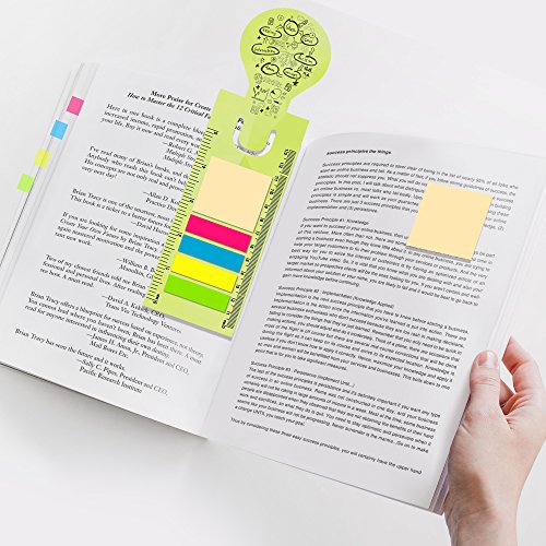 Wundermax Bookmarks 8-Pack Mixed Colors, Perfect Literary Gifts For Men and Women