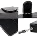 E LV Purse Case for Samsung Galaxy S6-2IN1 (CASE Cum Purse) PU Leather flip Wallet Bag Pouch Case Cover for Samsung Galaxy S6 - Purse Black
